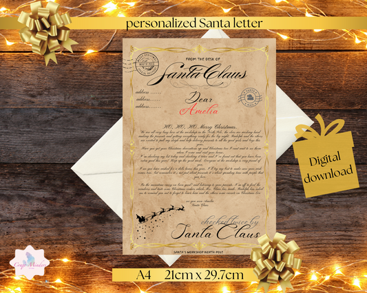 Personalised Santa letter